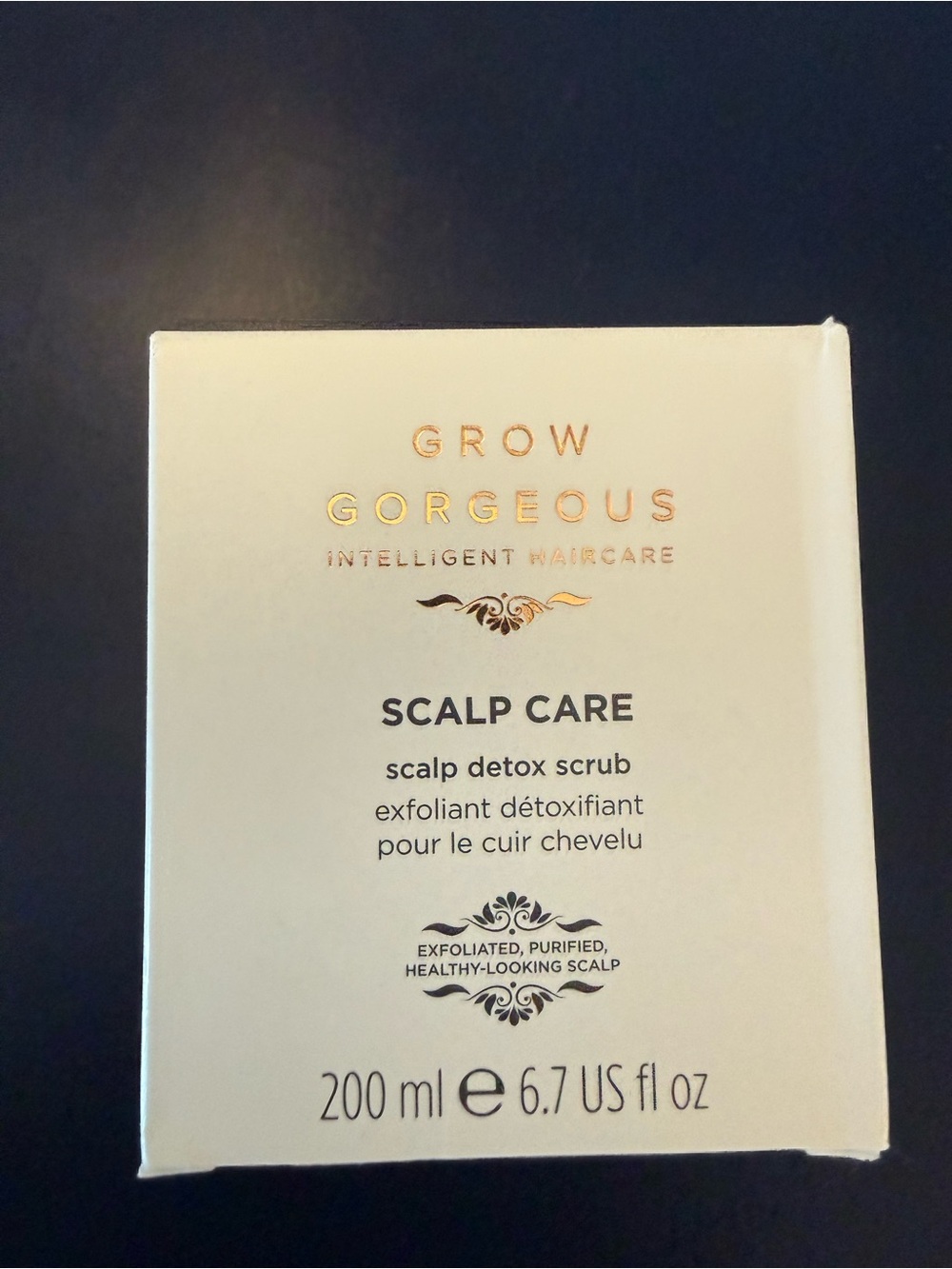 Grow Gorgeous Scalp Care Scalp Detox Scrub – Cream